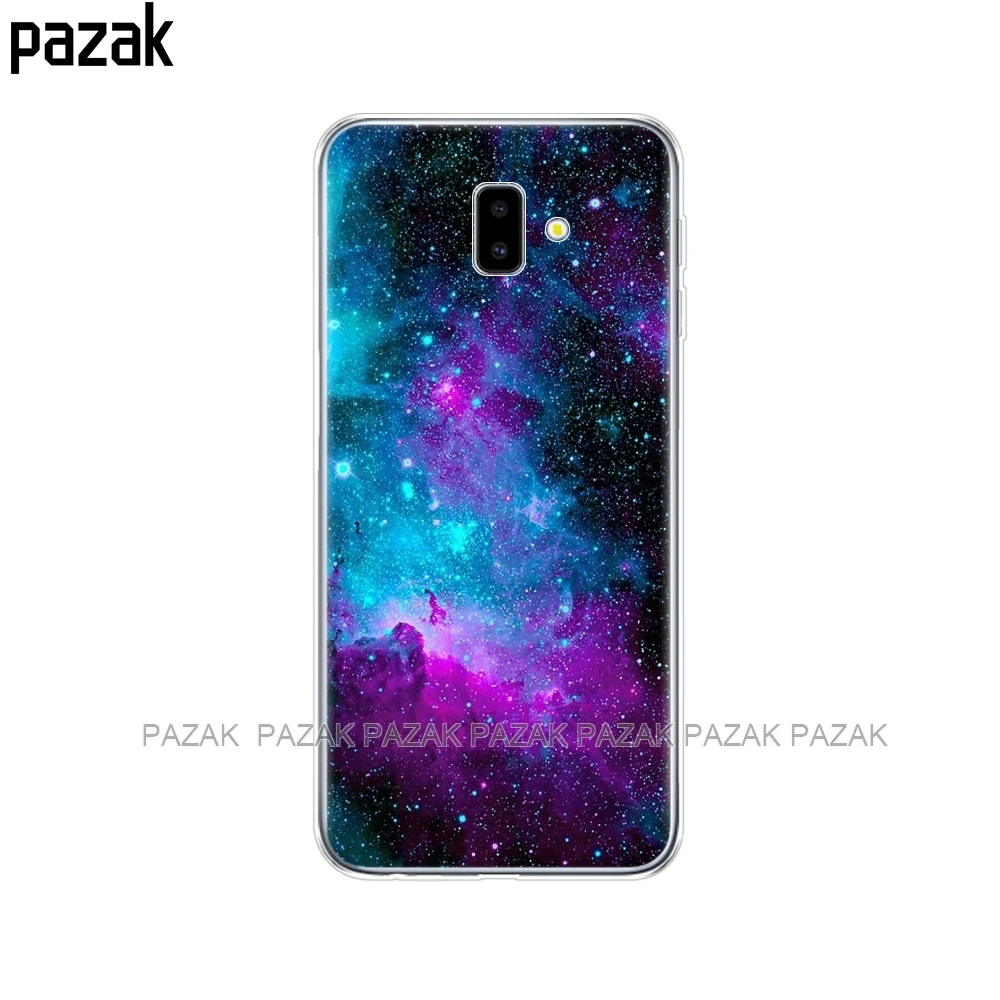 Чехол для samsung J6 Plus Мягкий с рисунком из ТПУ чехол для samsung Galaxy J6Plus J6+ J 6 Plus J610 J610F чехол s силиконовый чехол для телефона