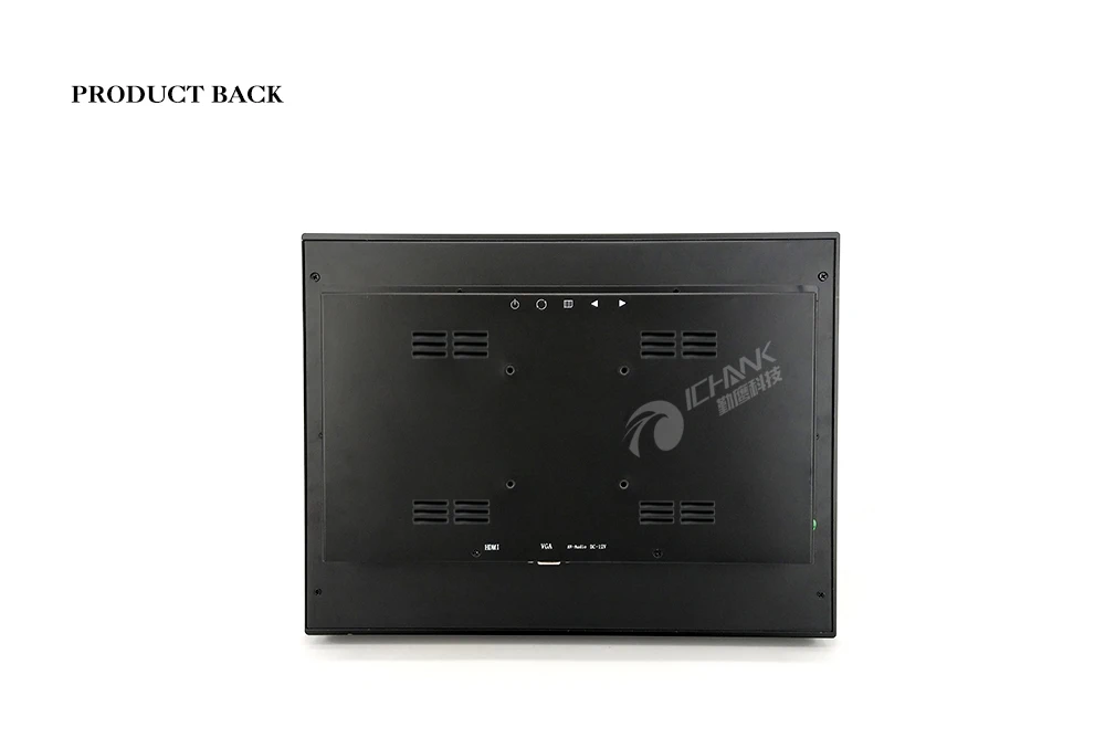 ZQ120TN-DV2/1" дюймов 1024x768 4:3 DVI VGA мощность на загрузке металлический корпус Встроенный Открытый каркас промышленный многофункциональный кабель для монитора экран дисплея