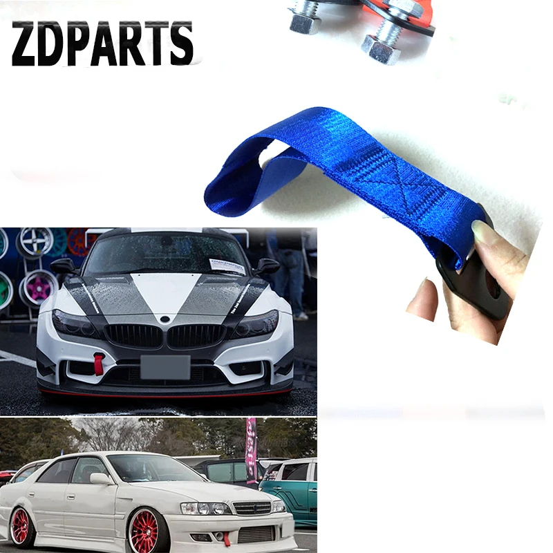 ZDPARTS 7 видов цветов ремень для автомобильного прицепа с крючком нейлоновый Буксир