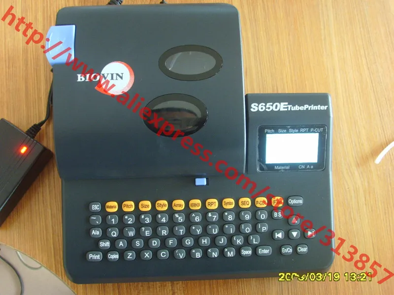 Термоусадочная трубка для принтера английский интерфейс кабеля маркер ID принтер