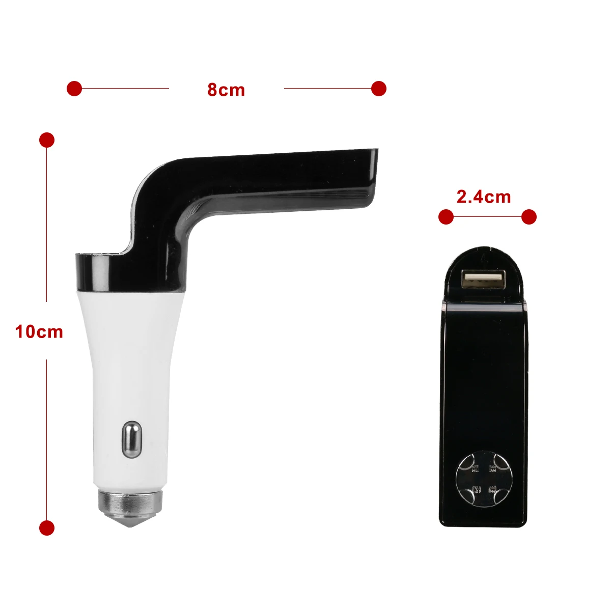 Автомобильное зарядное устройство FM модулятор двойной USB Зарядка с беспроводным