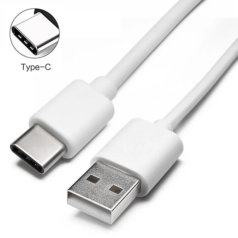 5V 2A Быстрая зарядка USB зарядное устройство для Xiaomi mi 8 4C mi 5 4S Nexus 5X6 P Elephone U Pro Z1+ type C кабель USB для синхронизации данных - Тип штекера: white cable