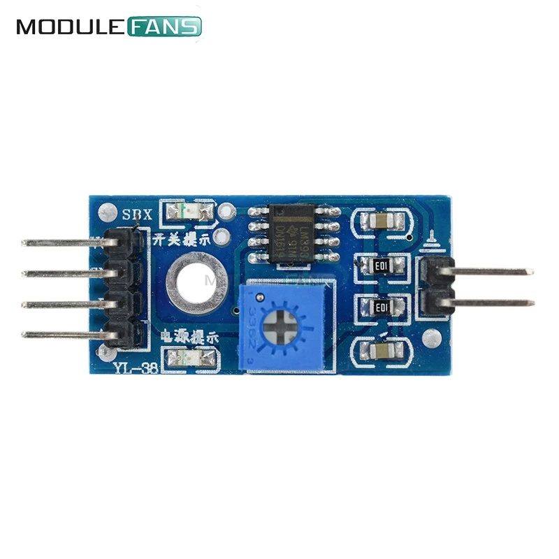 2 набора датчик влажности почвы для Arduino гигрометр модуль макетная плата DIY