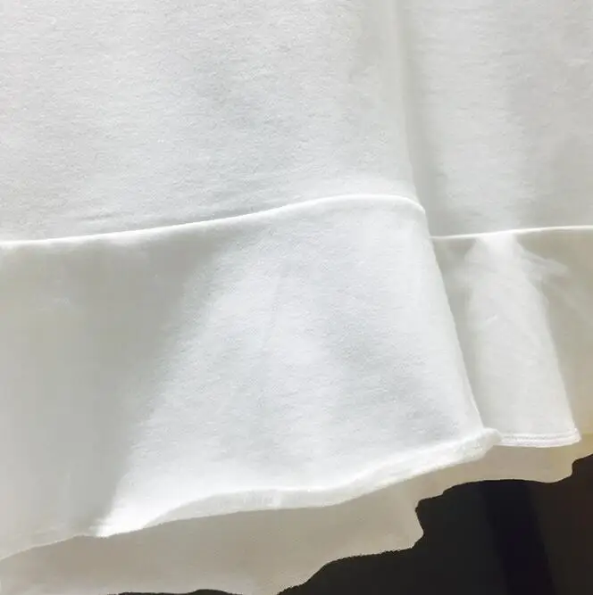 2019 женское Свободное платье для девушек в стиле Харадзюку с вышивкой буквами и