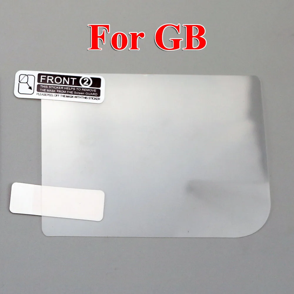 ChengHaoRan 1 шт пластиковая прозрачная защитная пленка для экрана GBP для GB GBA GBC GBA SP - Цвет: For GB