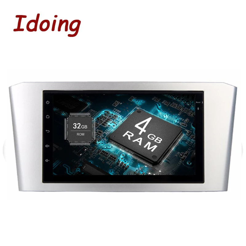 IDO 2Din 7 &quotAndroid8.0/7 1 автомобильный мультимедийный плеер рулевого колеса для Toyota Avensis