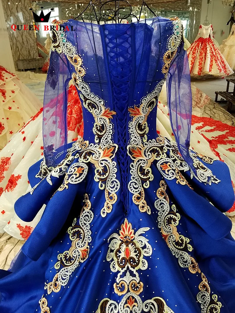 2019 vestido de festa кружево бисером Винтаж Длинные вечерние платья индивидуальный заказ