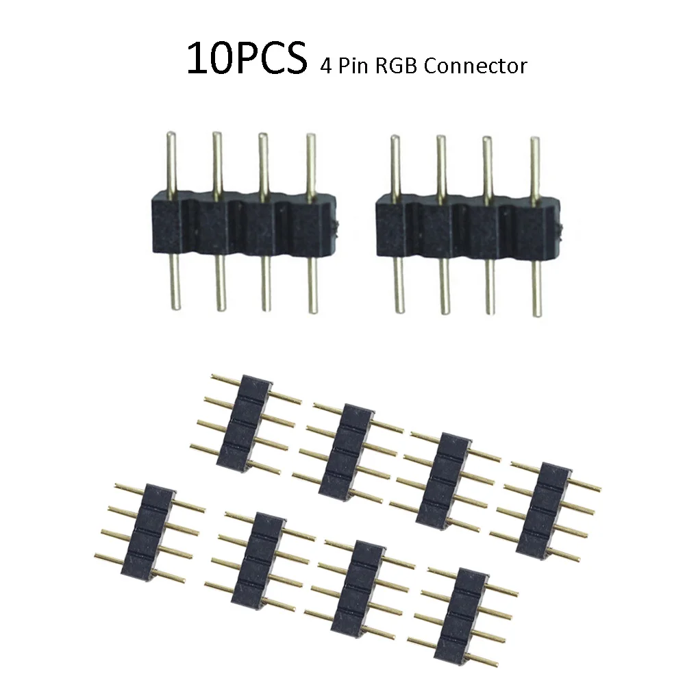 10 шт. разъём для светодиодной ленты 3528 5050 SMD|4pin rgb|led accessoriesrgb 4pin |
