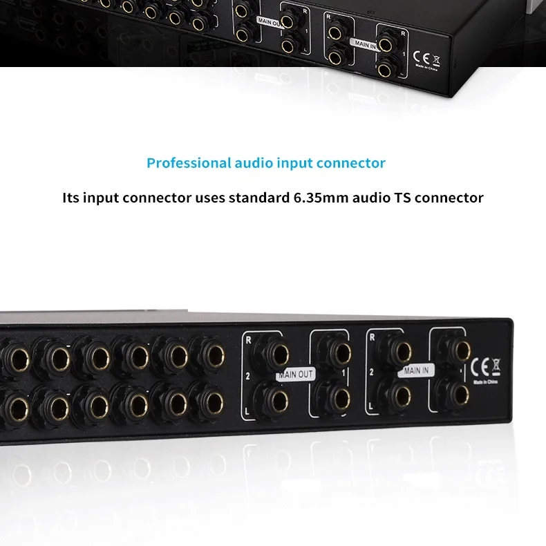 Alctron HP800 V2 16-канальный усилитель для наушников имеет 8 группа независимых стерео наушники каналов, используемых для усиления наушников