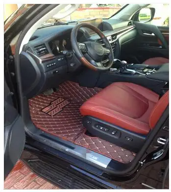 Высшее качество! Специальные коврики и коврик для багажника Toyota Land Cruiser Prado 120 7