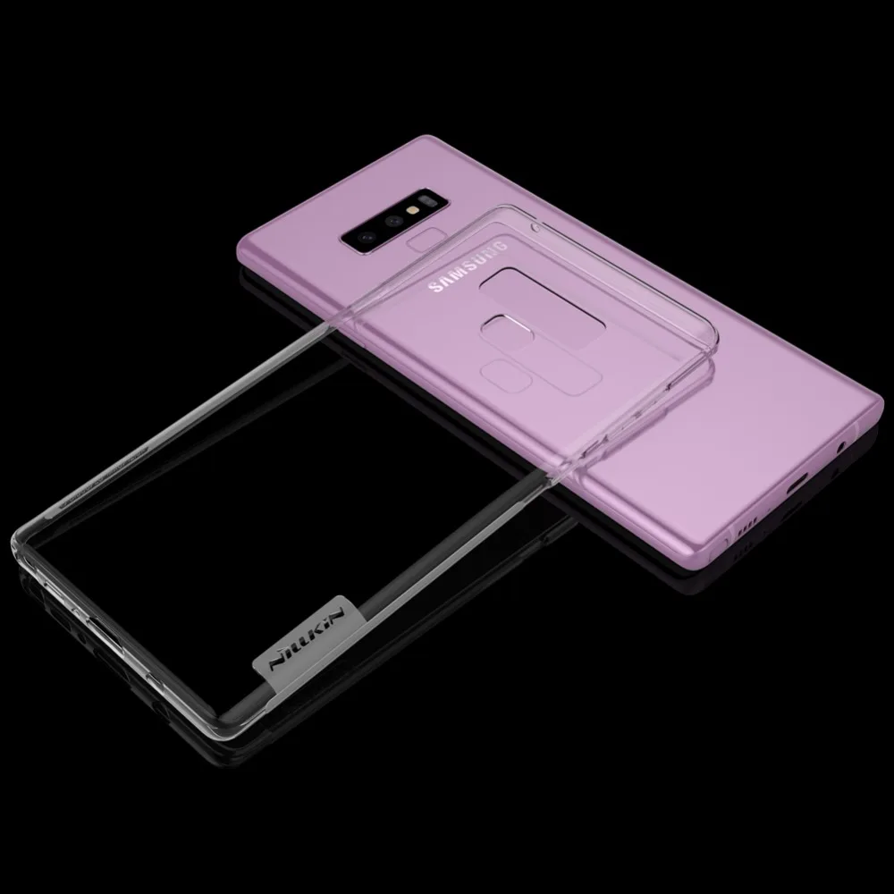 ТПУ чехол для Samsung galaxy note 9 NILLKIN природа прозрачный ультра тонкий note9 мягкая задняя