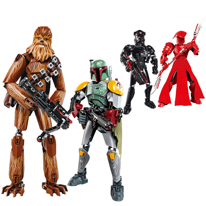 Новинка 2019 25 стилей KSZ Звездные войны игрушки конструктор Jango K 2SO Дарт Вейдер