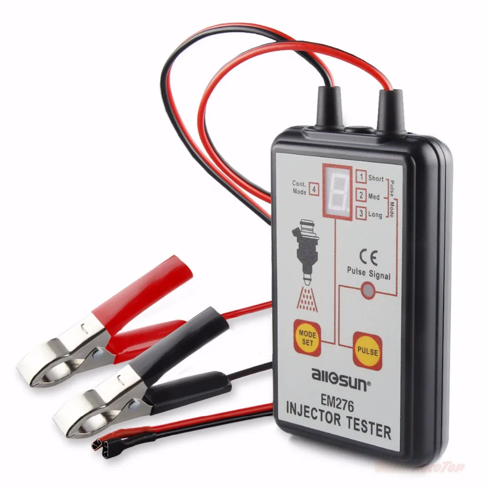 Лучший инжектор тестер давления топлива с 4 импульсными режимами все солнце EM276