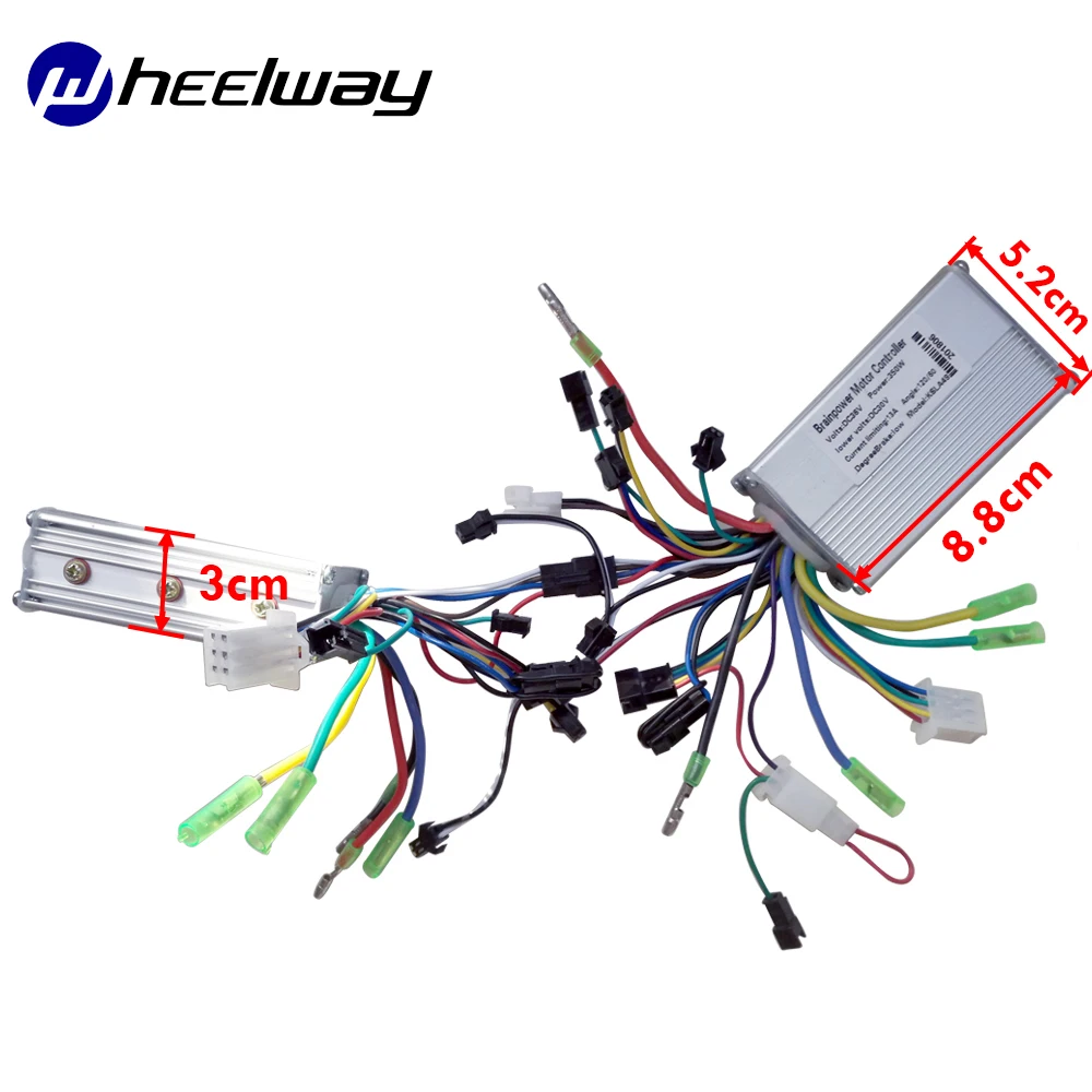 Комплект для параллельного контроллера WHEELWAY36V48V 500W 800W1000W комплект преобразования