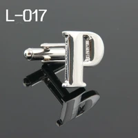 fashion cufflinks free shippinghigh quality cufflinks for men 2014 cuff links letter p wholesales