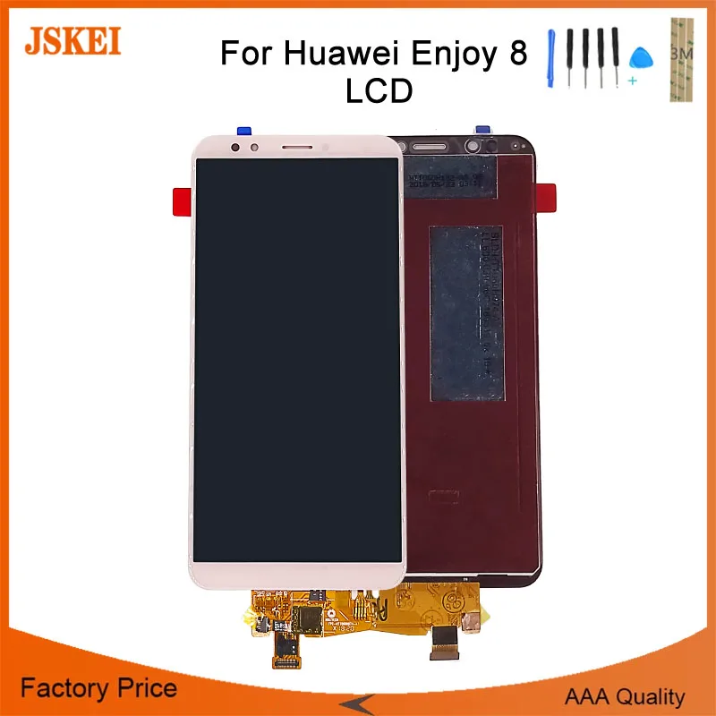 5.99 inch For HUAWEI Enjoy 8 LND AL30 L22 LCD Display Touch Screen Digitizer Assembly Huawei Honor 7C | Мобильные телефоны и