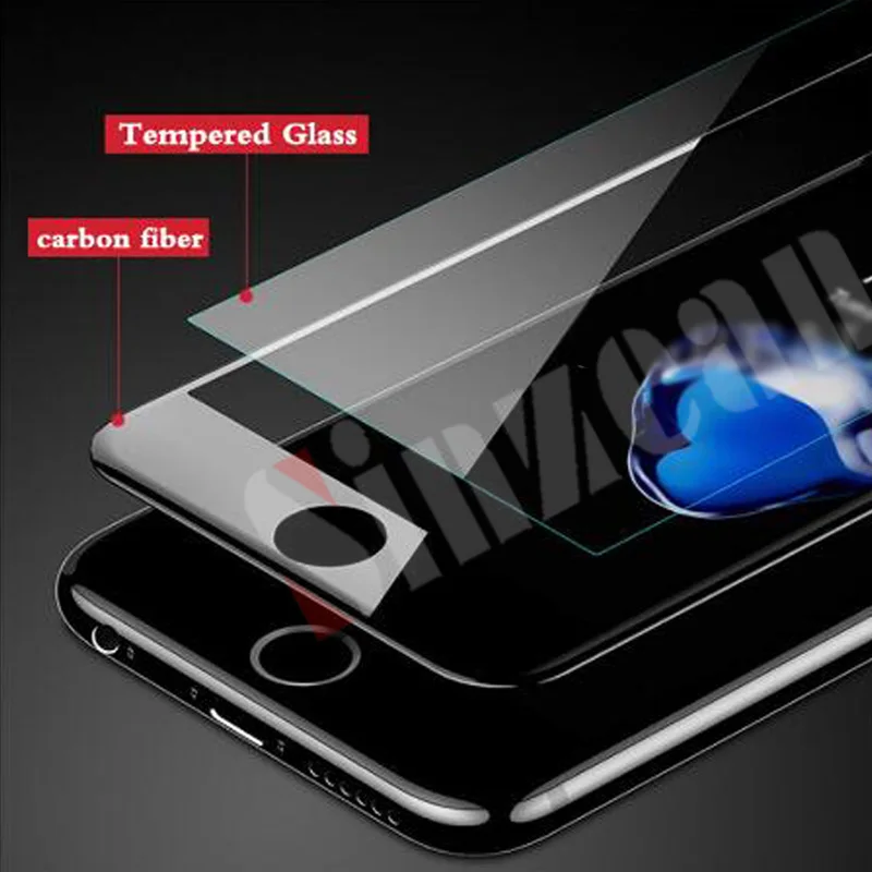 100 шт 3D углеродное волокно Закаленное стекло протектор экрана для iPhone 12 pro/12 mini/11 pro