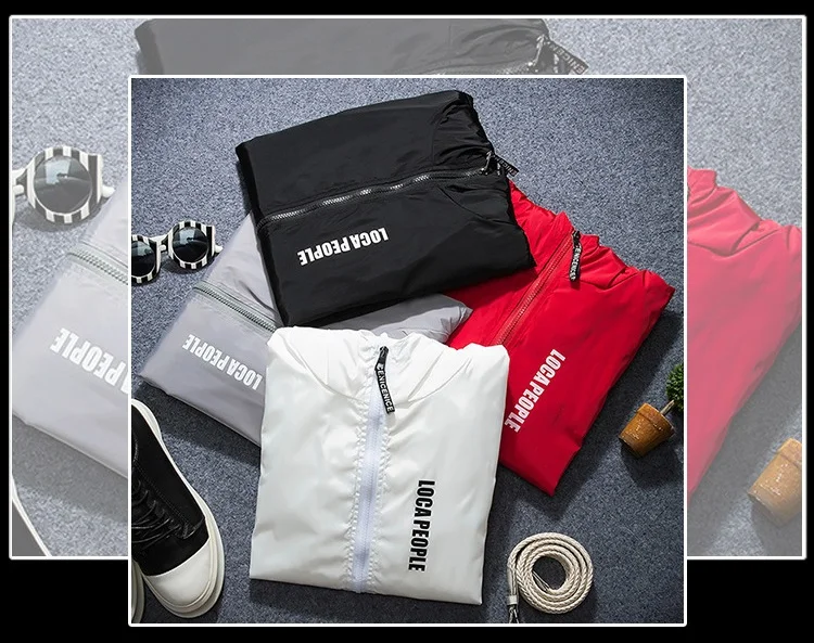 Весна осень тонкая ветровка мужская куртка размера плюс M-4XL jaqueta masculina приталенная куртка с капюшоном для молодых мужчин