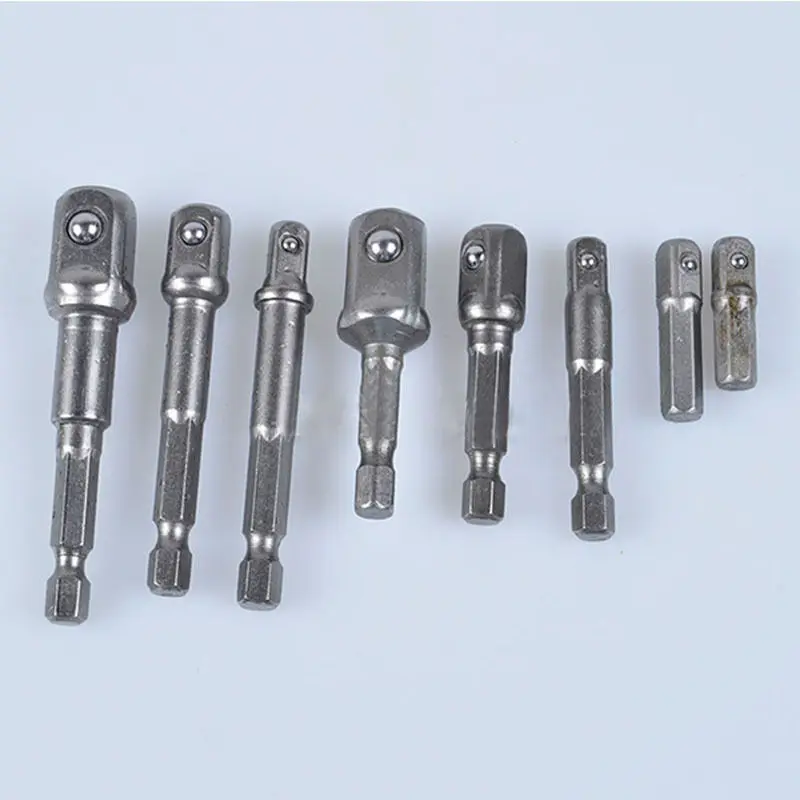 Набор гнездо адаптер для 1/4 &quot3/8&quot 1/2 &quotДрайвер сверла 8 шт. шестигранный
