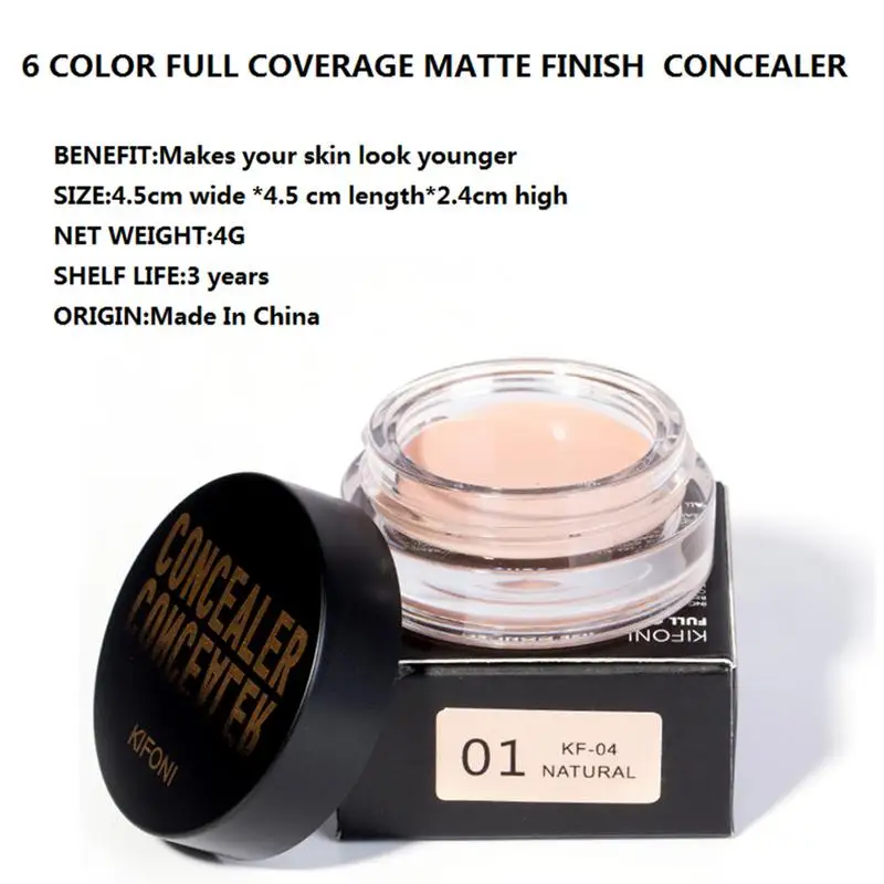 KIFONI полное покрытие Pro макияж тональный крем корректор для лица Liquid Make База под