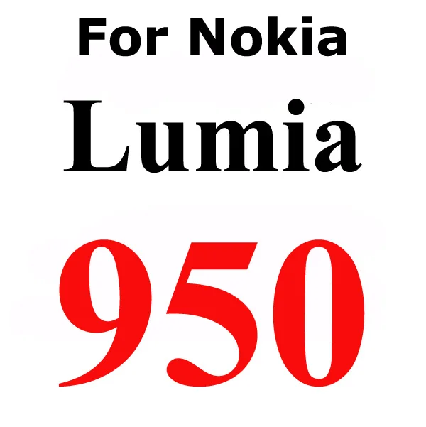 For Lumia 950 GerTong закаленное Стекло чехол с подставкой и отделениями для карт для Nokia Lumia 530 532 535 540 550 630 640 XL 650 730 820 830 920 950 1020 1320 1520 крышка защитная пленка - Цвет: For Lumia 950
