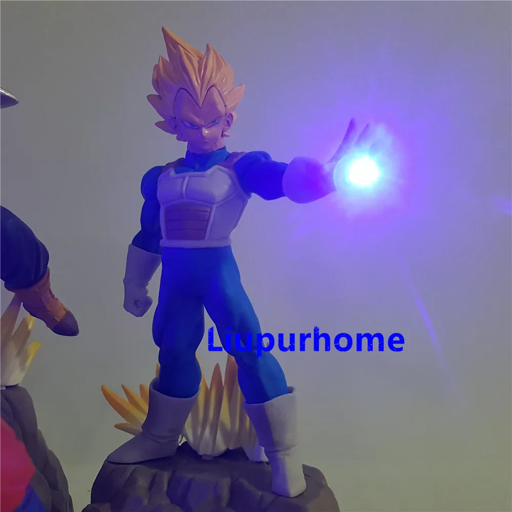 Dragon Ball Z Вегета ГОКу трусы Lampara Super Saiyan аниме 3D Ночник DIY светодиодный игрушки настольная декорационная лампа освещение детский подарок