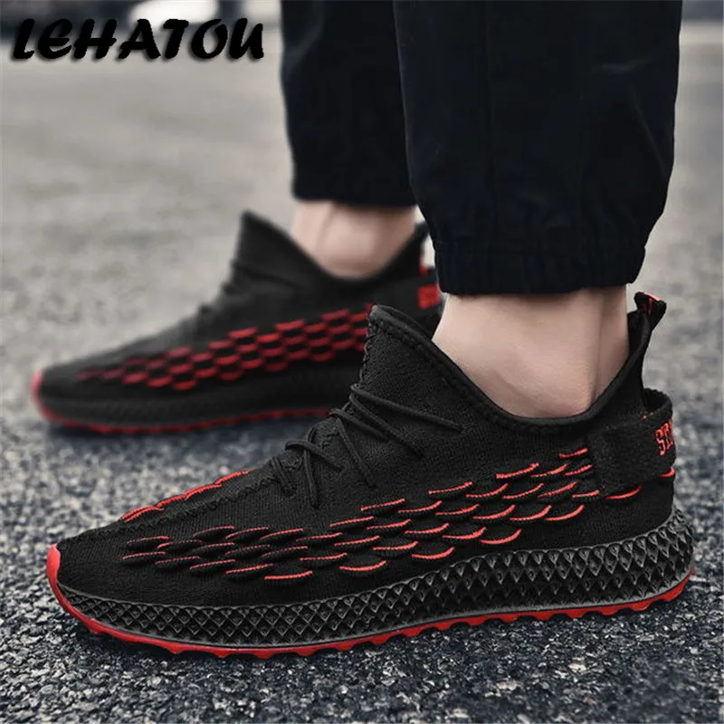 2019 New Mens Casual Shoes Lace-up Men Sneaker Air Mesh Breathable Shoe Summer Trainers Ultra Boosts Zapatillas Man Footwear | Обувь