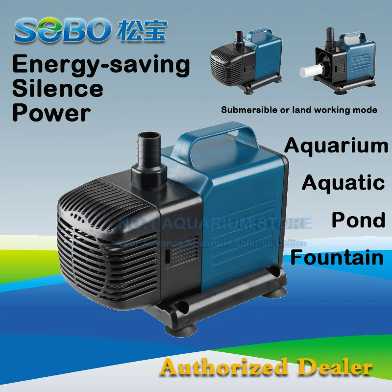 SOBO WP 6500 погружной водяной насос для рыбного пруда аквариума водопада фонтана
