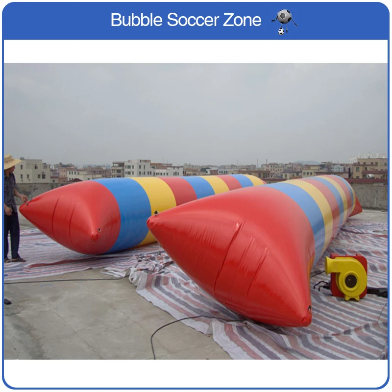 Надувная подушка для прыжков надувная из ПВХ 8x3 м|inflatable jumping|jump inflatablewater blob |