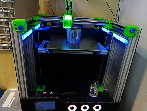 BLV MGN Cube 3d принтер Полный комплект, не включая печатные части 365 мм/465 мм/665 мм Z ось высота blv 3d Принтер Комплект
