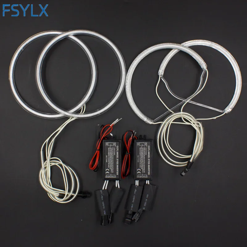 FSYLX CCFL комплект светодиодов глаза ангела для TOYOTA ALL ALTEZZA 6000K xenon white Halo кольца DRL