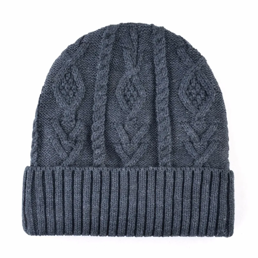 Повседневные шапки TQMSMY мужская вязаная шерстяная шапка двухслойные для женщин