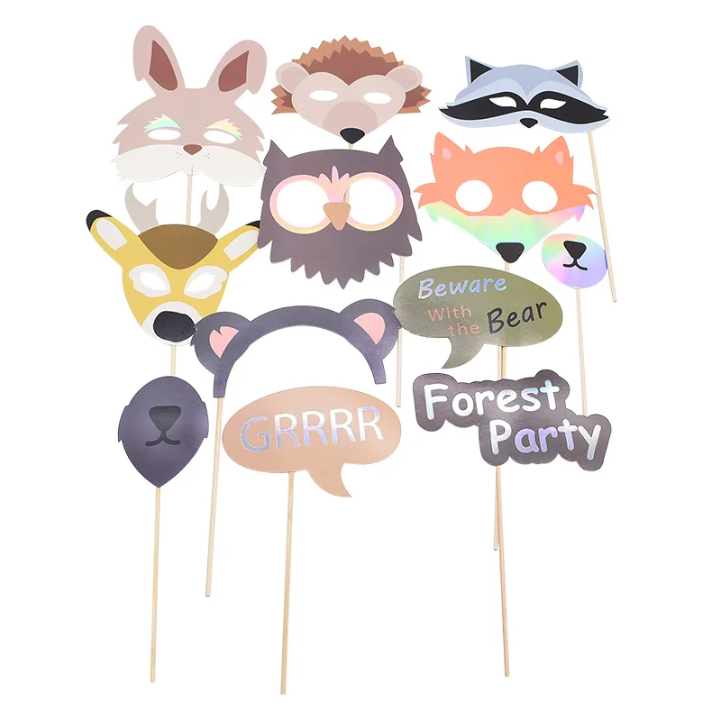 1 комплект милый венок с животными реквизит для фотостудии на Рождество Новый Год