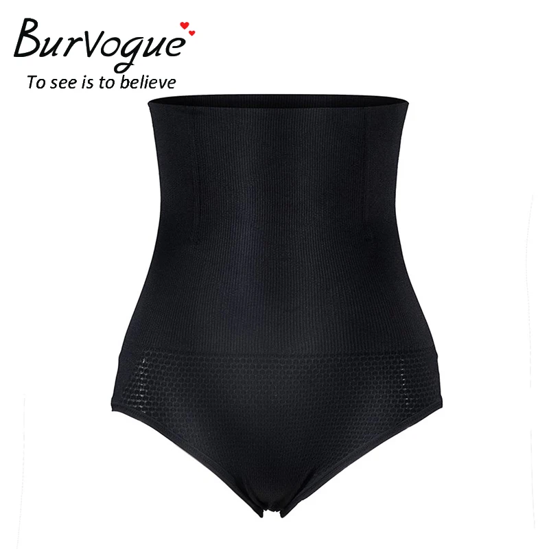 Burvogue Shaper женские трусики с высокой талией, Воздухопроницаемый корсет, живот для похудения, нижнее белье, брюки с подтягивающим эффектом, Корректирующее белье
