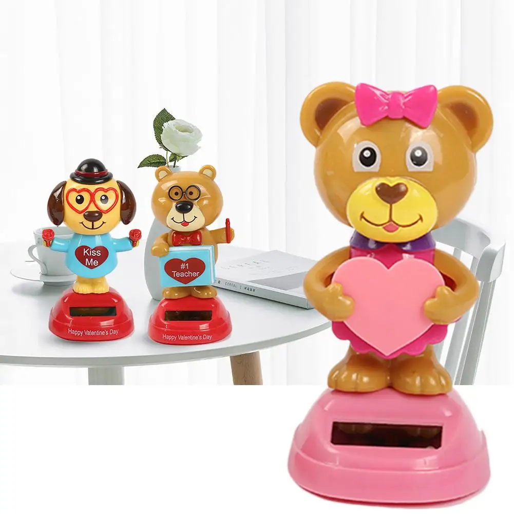 Автомобиль солнечное украшение на солнечных батареях танцующее животное