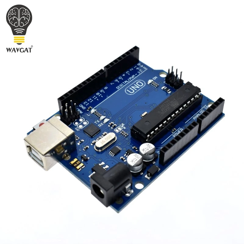 WAVGAT умная электроника UNO R3 MEGA328P ATMEGA16U2 макетная плата без кабеля USB Стартовый Набор