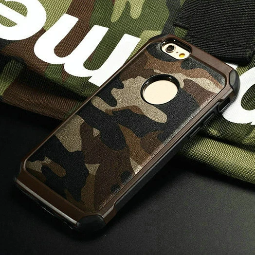 Классический армейский Камуфляжный узор 2 в 1 задняя крышка PC + TPU Защитный чехол
