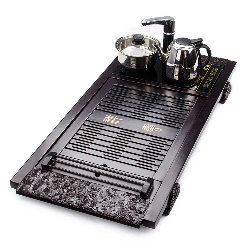 Креативное украшение из массива дерева Чай лоток сточных вод для хранения чайный