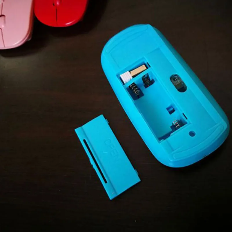 Wireless Mouse Smooth 1200DPI Battery Powered Universal Office Mouses for PC Notebook High Quality Dropshipping | Компьютеры и офис