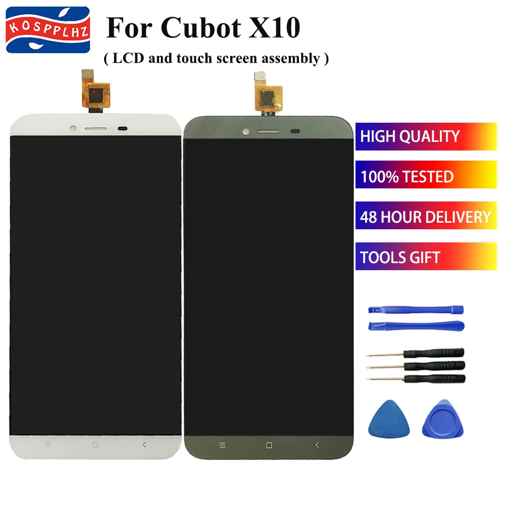 ЖК-дисплей и дигитайзер в сборе для Cubot X10 100% тестирование замена 5 0 дюйма запасные