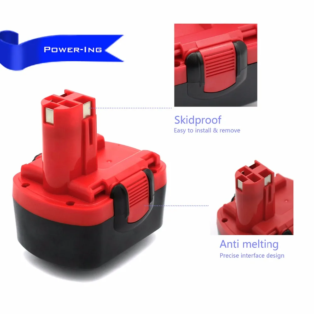 Для BOSCH BAT040 14 4 v 3000mah Сменный никель металлогидридный Аккумулятор для