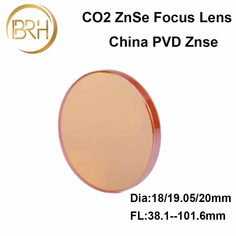 5 шт./лот Фокусирующая линза CVD ZnSe из США Диаметр 12 15 18 19,05 20 FL 38,1 50,8 63,5 76,2 101,6 127 мм для CO2 лазерная гравировка CuttingMachine