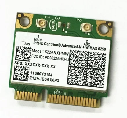Фото Оптовая продажа SSEA для Intel Centrino Advanced-N + WiMAX 6250 ANX 622ANXHMW half Mini PCI-E LENOVO Thinkpad FRU:60Y3194 60Y3195 |