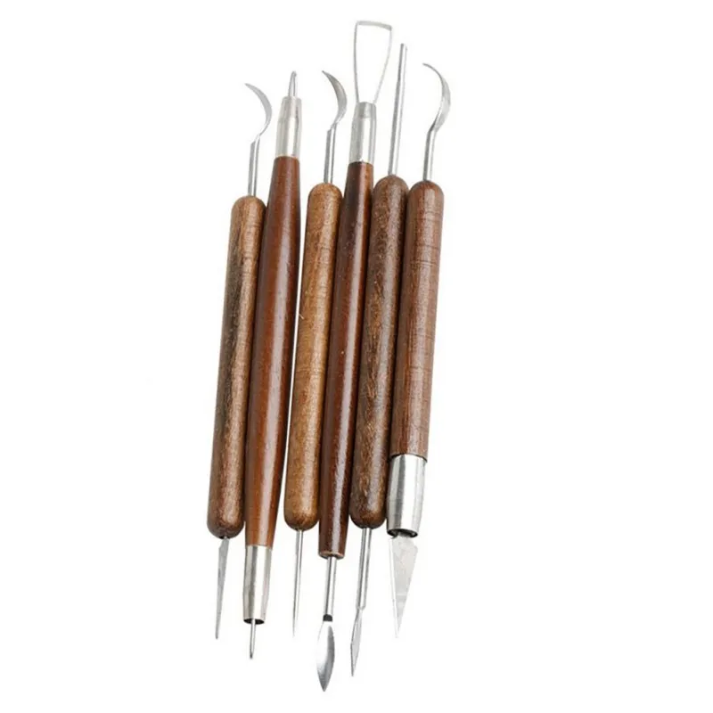 Деревянная глиняная скульптура инструменты для резьбы по воску лепки