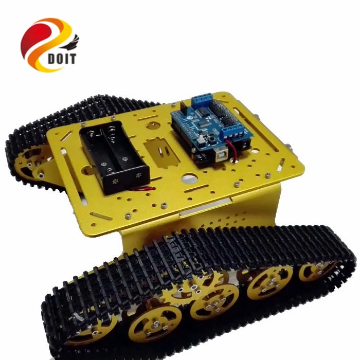 DOIT беспроводной WiFi RC металлический бак T300 от ESPduino Development Kit совместим с Arduino DIY Toy |