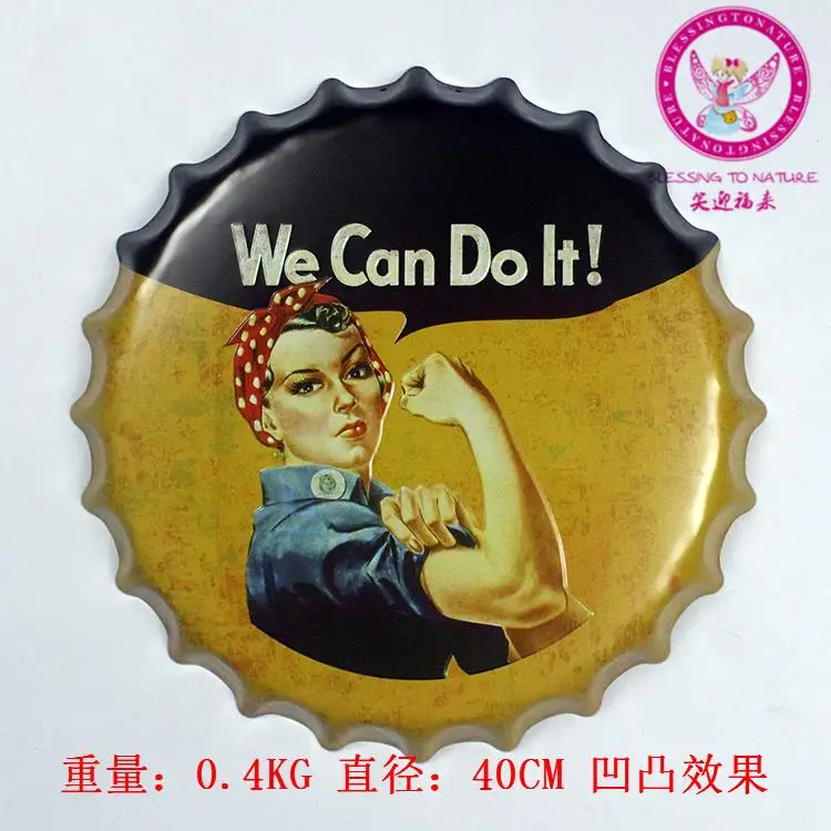 Высокое качество 100% винтажная металлическая табличка картина пивная кепка &quotмы