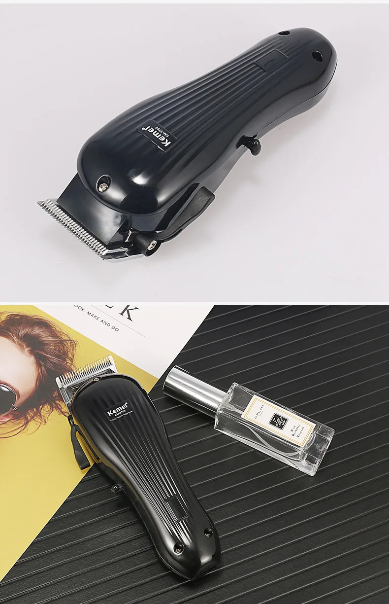 Kemei-3703, профессиональная электрическая машинка для стрижки волос, перезаряжаемая машинка для стрижки волос с ЖК-дисплеем, машинка для стрижки волос, тример для бороды, инструменты для укладки