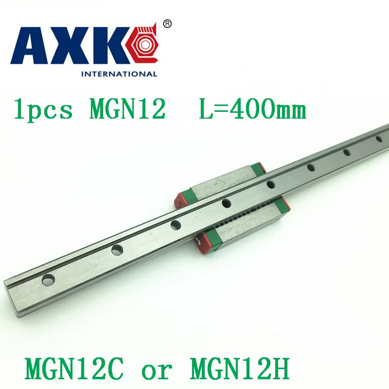 

12mm Linear Guide Mgn12 L= 400mm Linear Rail Way + Mgn12c Or Mgn12h Long Linear Carriage For Cnc X Y Z Axis