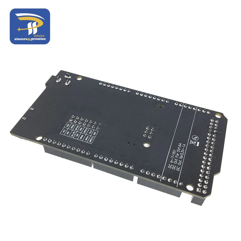 Mega2560 + Wi Fi R3 ATmega2560 ESP8266 32Мб оперативной памяти USB TTL CH340G. Совместимость с Arduino Mega