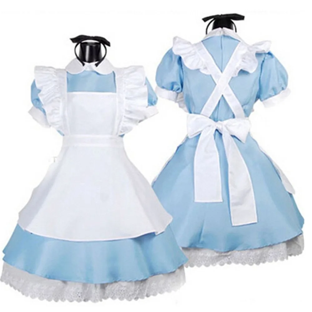 Платье в стиле лолита костюм горничной из Шанхайской сказки для косплея на